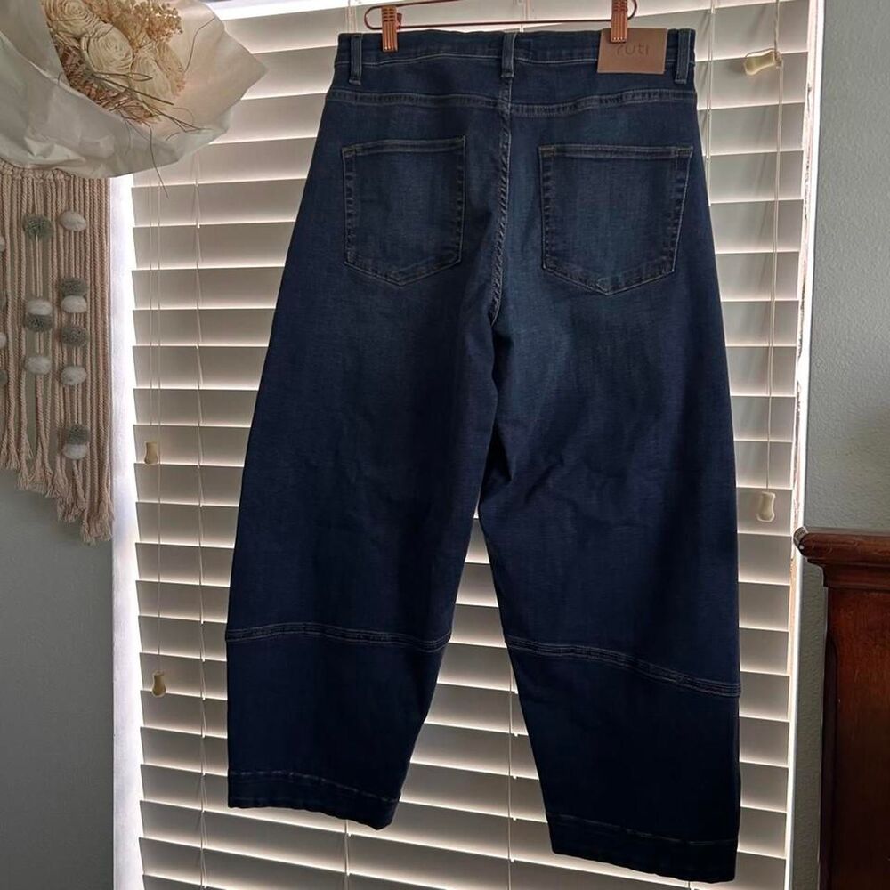 Ruti Petite Ultimate Barrel Leg Jeans 2.0 Indigo NWT Size 3P - Picture 3 of 8